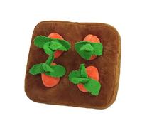 Ancsttu Tapete De Olfateo para Perros | Juguete de Olfato Suave para Cachorros con Zanahoria - Juego Alimentación Cachorros - para Amantes De Animales Profesionales Entrenadores Uso Interior