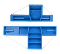 Ancyen Herramienta de corte angular de 2 piezas y cortador oblicuo de alambre, herramienta para cortar arcilla, cerámica y escultura (varios tamaños)