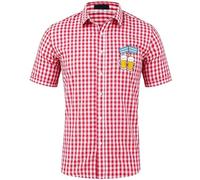 and Festive Boys Casual Shirt with Relaxed Fit For Everyday Wear, Camisa Casual Festiva para niño, Ajuste Relajado, Estampado bávaro, Uso Diario, Manga Larga._2