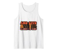 and Give All The Glory to God for Basketball Sport Lovers Camiseta sin Mangas