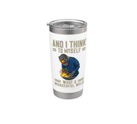 And I Think To Myself What A Wonderful Weld Welder Vaso térmico de acero inoxidable de doble pared