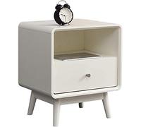 and Lamp Table Drawers with Handles and Open Front Shelf Storage Compartment Home Sofa Bedside Table Storage Box (Color : D) (C)