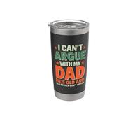 And Old People Don't Listen. Divertido Vaso térmico de acero inoxidable de doble pared
