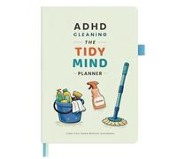 And Per Se - Planificador de limpieza para TDAH - Organizador diario semanal mensual de tareas domésticas sin fecha con cuaderno de listas de verificación - Sistema suave para disfunción ejecutiva y