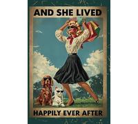 And She Lived Happily Ever After: Yarn Lover’s Journal 6x9 Softcover, 121 lined Pages, Matte finish: Perfect for Crochet Lovers, Crafters, and Creative Gifting