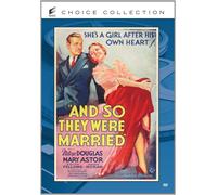 And So They Were Married (DVD) Mary Astor Melvyn Douglas (Importación USA)