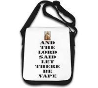 and The Lord Said - Bolso de hombro, color blanco, White, Talla única