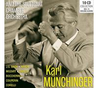 KARL MUNCHINGER : 13 Original Albums [CD de audio] Karl Münchinger, The Stuttgart Chamber Orchestra and Johan-Sebastian Bach, J