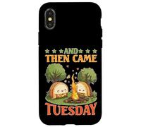 And Then Came Tuesday Chistes de comida que anhelan taco Carcasa para iPhone X/XS