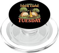 And Then Came Tuesday Chistes de comida que anhelan taco PopSockets PopGrip para MagSafe