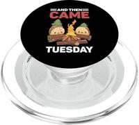 and Then Came Tuesday Chistes de Comida Que anhelan Taco - PopSockets PopGrip para MagSafe