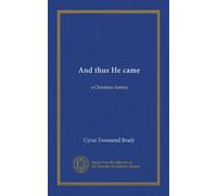 And thus He came: a Christmas fantasy