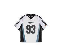 AND1 Camiseta de fútbol 'Respect The Game' azul cielo / negro / blanco M azul cielo / negro / blanco