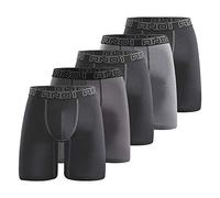 AND1 Sport Boxer Shorts 5 Pack Calzoncillos Hombre Calzoncillos Hombre Retro Boxer Brief Ropa Interior Deportiva Retro Pantalones con Pernera Normal o Larga