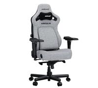 Anda Seat Kaiser 4 Grande Silla Gaming, Comoda Silla Racing Gamer Adulto para Trabajo/Oficina/Estudio/Gaming, Sillas Ergonomicas para Ordenador, Ergonomic Office Desk Chair - Tela Gris