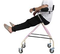 Andador alto todo terreno para personas mayores - Andador plegable con almohadillas para reposabrazos, 4 ruedas, ajuste de 10 limas, soporte liviano de hasta 220 libras - Ayuda de asistencia