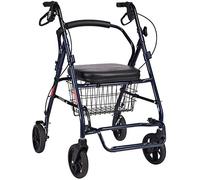 Andador Andador Andador Andador Andador con 4 Ruedas, Ayudas para La Movilidad con Asiento, Respaldo Y Cesta De La Compra - Andador Andador Andador para Personas Mayores Interesting