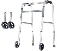 Andador Andador Andador Andador estándar Auxiliar Ayuda para fracturas Reposabrazos para personas mayores Andador para pacientes discapacitados y obesos Anhelan (Blanco #2)