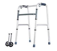 Andador, Andador Andador Plegable y liviano para Personas Mayores, con Ruedas, Andador Plegable, Altura Ajustable: Andador de 28"31.2"