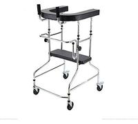 Andador Andador Ayuda Andador Andador Médico Movilidad Rodante Ligero Altura Ajustable Ruedas Equipadas Con Almohadilla Para Reposabrazos Para Personas Mayores Discapacitadas El Doble De Comodidad