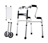 Andador, Andador con ruedas Andador médico compacto para adultos, con ruedas Andador de aluminio con marco plegable ligero It's so kind of you