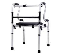 Andador, Andador para ancianos, Andador portátil ligero for personas mayores discapacitadas, altura ajustable con andador de ducha con 2 ruedas