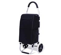 Andador, andador plegable con ruedas dobles, bolsa de almacenamiento desmontable, bolsa Oxford impermeable utilizada por personas mayores cuando van de compras It's so kind of you