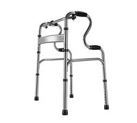 Andador, Andador plegable estándar con ruedas Ayuda para caminar asistida ajustable en altura Marcos plegables para adultos Marcos para caminar estrechos para personas mayores Discapacidad Ayudas par