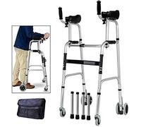 Andador, andador rodante de postura vertical con almohadilla de apoyo para reposabrazos, andador médico de 4 ruedas, ayuda para caminar para ancianos utilizada para caminar para personas mayores It's