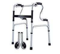 Andador asistido para caminar con ruedas, andador portátil plegable, varios estilos opcionales, a (C)