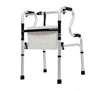 Andador, bariátrico resistente con asiento de ducha para personas mayores - Andadores para adultos - Ayuda de movilidad portátil para personas mayores Altura ajustable Es muy amable de su parte