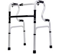 Andador compacto para ancianos, altura ajustable, para movilidad y transporte, estrella de luz