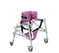 Andador Con 4 Ruedas Para Niños Dispositivo De Entrenamiento Para Las Extremidades Inferiores Andadores Plegables De Aluminio Andador De Rehabilitación