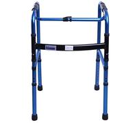 Andador con Andador, Andador con Andador Plegable y liviano Marcos para Caminar para Personas Mayores Ayuda para Movilidad Limitada Altura Ajustable Andador con propulsión de Aluminio liviano para Pe