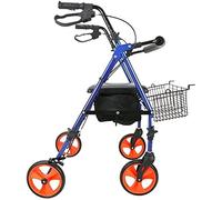 Andador con Andador para Caminar Andador estándar Aluminio Movilidad Ayuda para Caminar Marco Plegable liviano Altura Ajustable Ancianos Anhelan