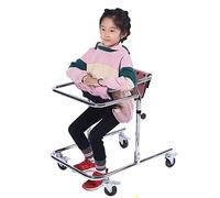Andador con Andador para Rehabilitación Infantil, Ayuda para Caminar con Asiento, Ayuda para Movilidad para Caminar, Ayuda para la rehabilitación de las extremidades Inferiores, Soporte para Entrenami