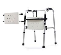 Andador con Marco para Caminar, Ayuda para Caminar de Aluminio liviano y Plegable, Altura Ajustable, bastón para Ancianos discapacitados, Andador para Personas Mayores