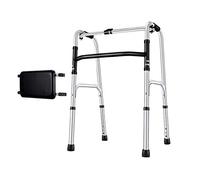 Andador con Marco para Caminar, Ayuda para Caminar de Aluminio liviano y Plegable, Altura Ajustable, bastón para Ancianos discapacitados, Andador para Personas Mayores