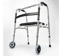 Andador con muletas de cuatro patas para personas mayores,Ayuda de rehabilitación de varios estilos de aleación de aluminio de acero inoxidable ajustable,Recuperación de ejercicios para discapacitado