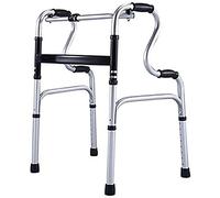 Andador con ruedas Andador con ruedas de 4 ruedas Rehabilitación de pie Andador plegable Bastón vertical bariátrico para ancianos Rehabilitación de pie