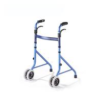 Andador con ruedas Andador con ruedas para andadores con sillas de ruedas, tipo de hogar, para ancianos, ligero, plegable, ayuda para caminar en el tren Andador rodante de acero