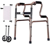 Andador con ruedas para caminar con movilidad para adultos mayores, caminantes verticales para personas mayores, ancianos con asiento y ruedas, ayuda ajustable para caminar anhela para ser fiable