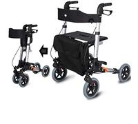 Andador Con Ruedas Para Personas Mayores Fundas Para Asientos Y Respaldos Con Ruedas, Andador Para Personas Mayores, Carrito, Carrito De Compras, Caminata Asistida, Caminata En Cuatro Ruedas, Pleg