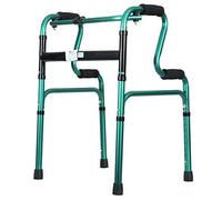 Andador con Silla De Bastón Andador Auxiliar Apoyabrazos para Ancianos Bastón De Cuatro Patas Bastón Antideslizante con Hospital,Muletas Hola