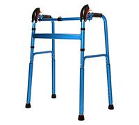 Andador de aleación de aluminio ajustable en altura de 15 niveles, utilizado para rehabilitación de personas mayores, muletas, silla de baño, equipo de rehabilitación para caminar