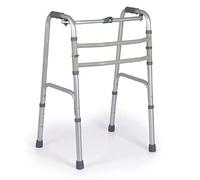 Andador de Aluminio Plegable Sin Ruedas Doble Función Clik