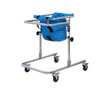 Andador de Andador de Altura Ajustable, para niños con parálisis cerebral (31-47) - andador de rehabilitación con bipedestador, para discapacitados, 4 ruedas