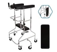 Andador de Ayuda a La Rehabilitación, Andador de Pie para Hemipléjicos, Altura Ajustable, Rápido y Fácil de Instalar, Estable y Cómodo (Size : Normal)