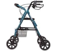 Andador De Compras Andador Para Personas Mayores Andador Andador Ayuda Ligera Movilidad Carro Cochecito Scooter Con Asiento Y Bolsa 4 Ruedas Para Personas Mayores Carga 120 Kg