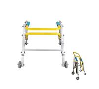 Andador de Cuatro Ruedas para niños, Andador Ajustable en Altura para Entrenamiento, Andador de Pie para Niños para Rehabilitación de Discapacitados Pediátricos(X-Large)